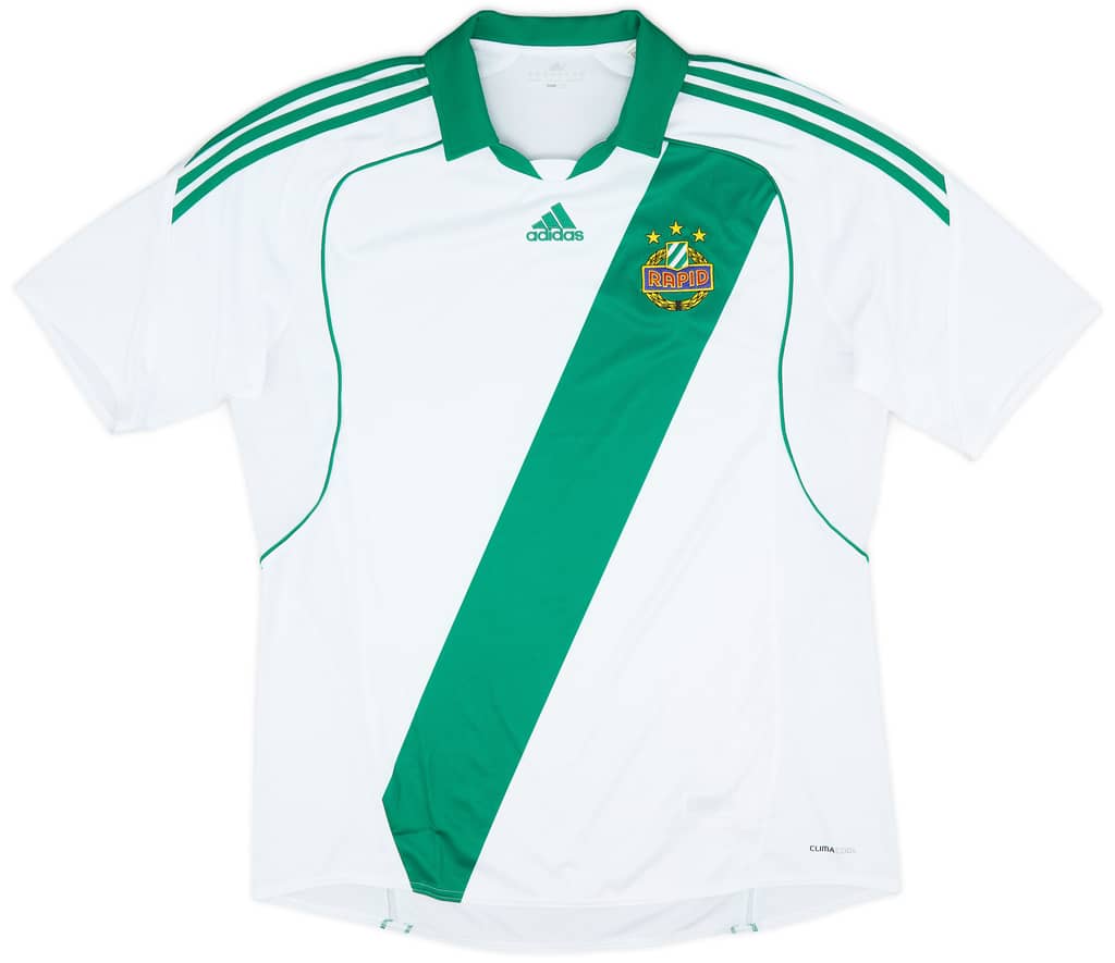 2010-11 Rapid Vienna Home Shirt - 9/10 - (XL)