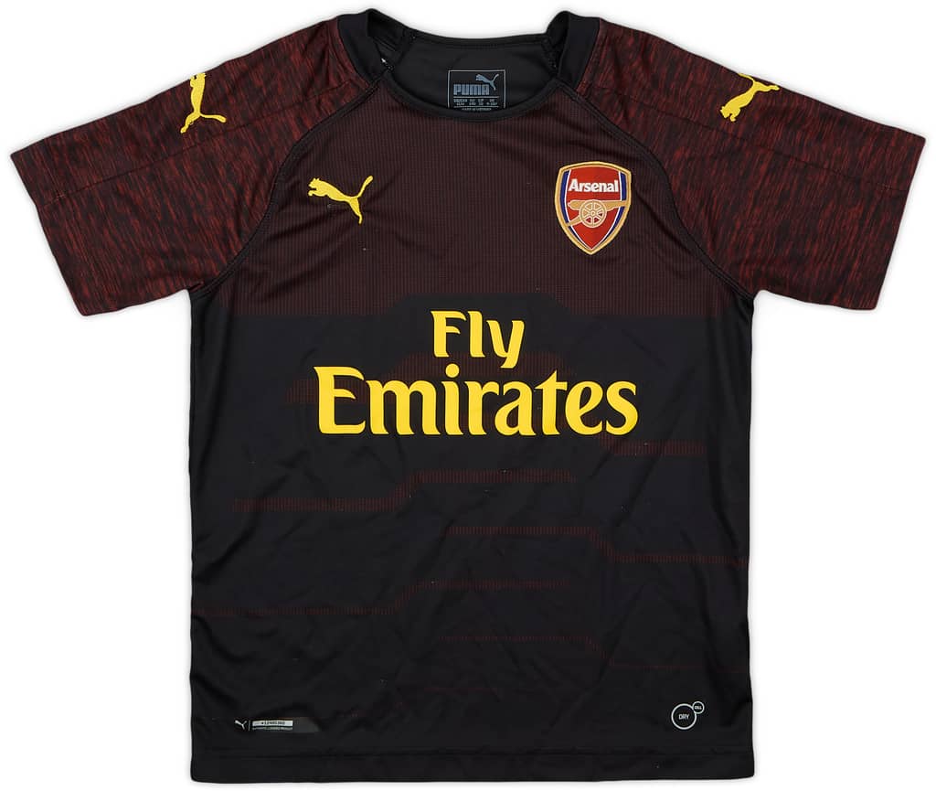 2018-19 Arsenal GK Shirt - 7/10 - (S.Boys)