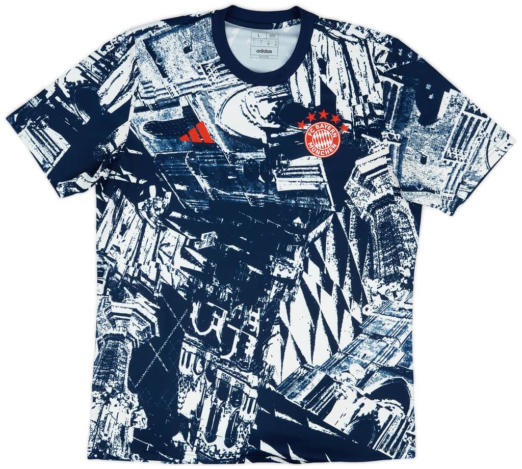 2023-24 Bayern Munich adidas Training Shirt - 8/10 - (L)
