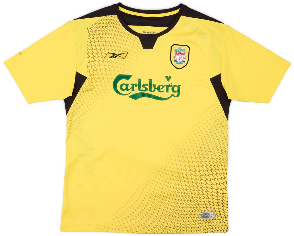 2004-06 Liverpool Away Shirt - 8/10 - (L.Boys)