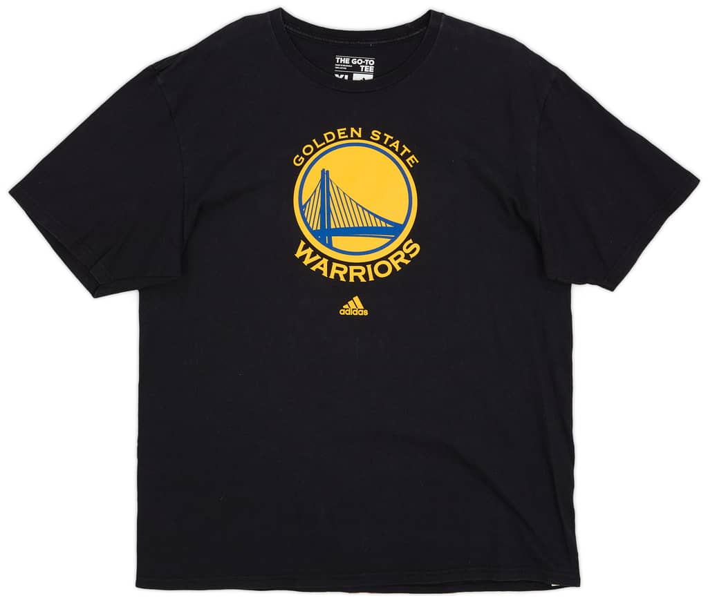 2013-14 Golden State Warriors adidas Tee - 6/10 - (XL)
