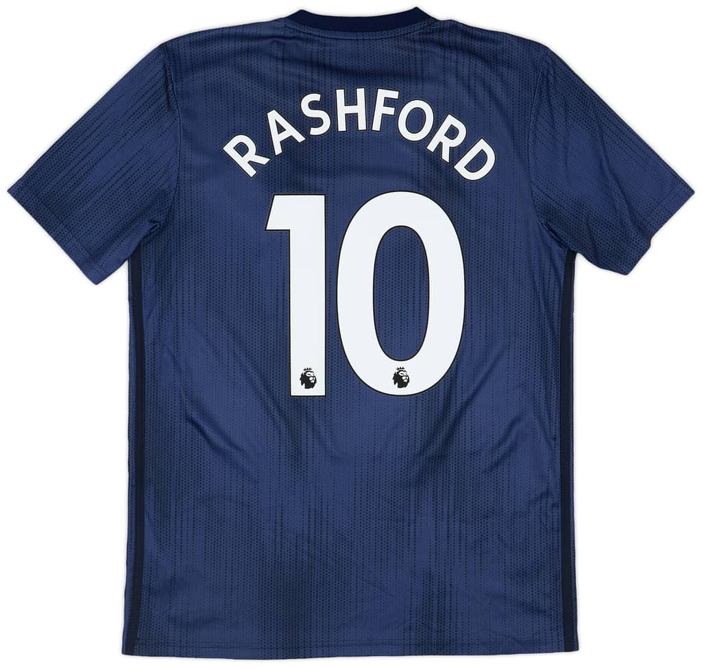 2018-19 Manchester United Third Shirt Rashford #10 - 8/10 - (M)