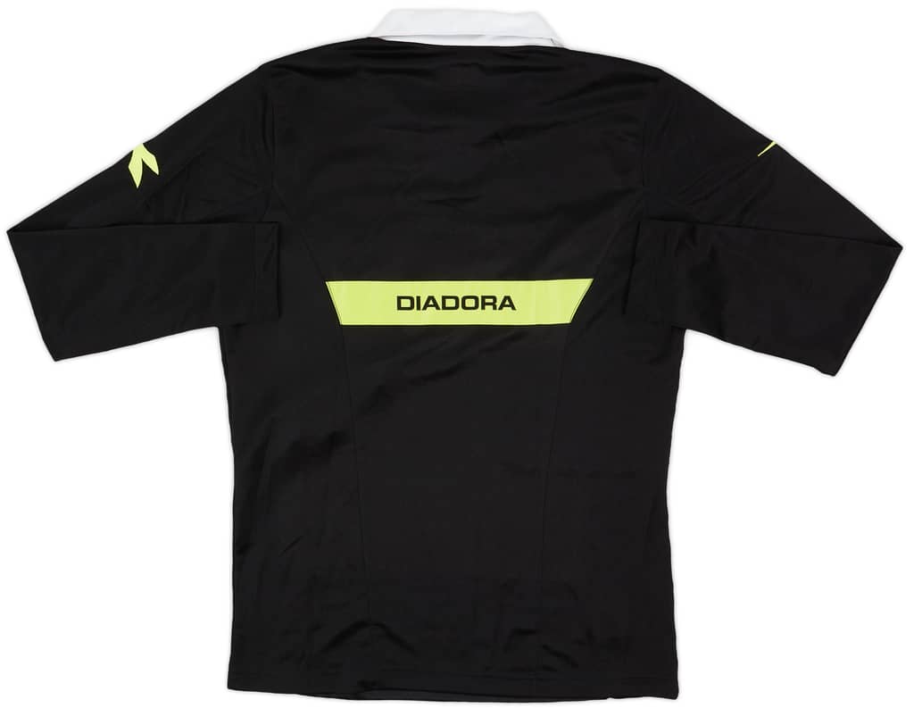 2012-13 Italy Diadora Referee L/S Shirt - 10/10 - (XS)