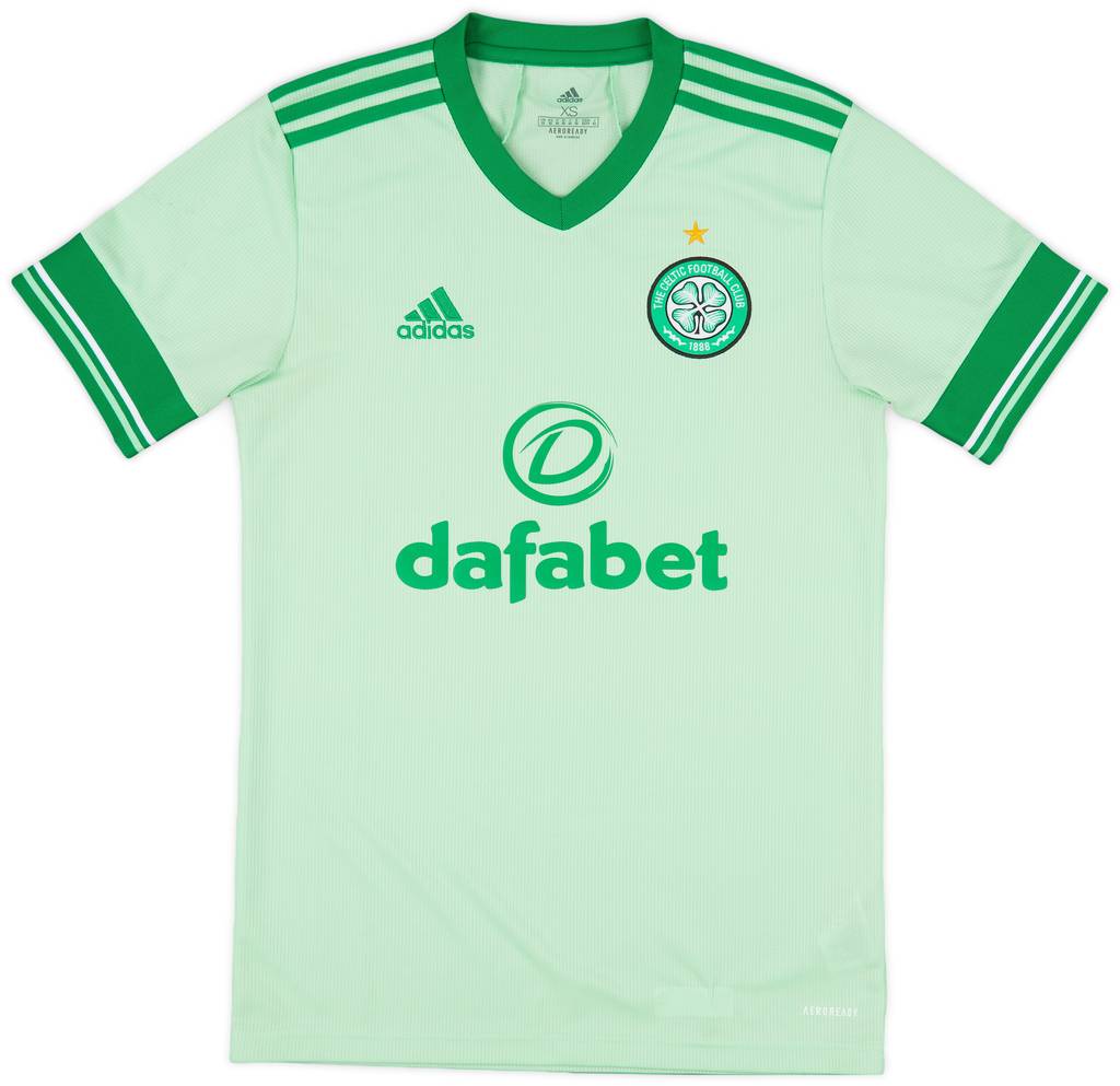 2020-21 Celtic Away Shirt - 9/10 - (XS)