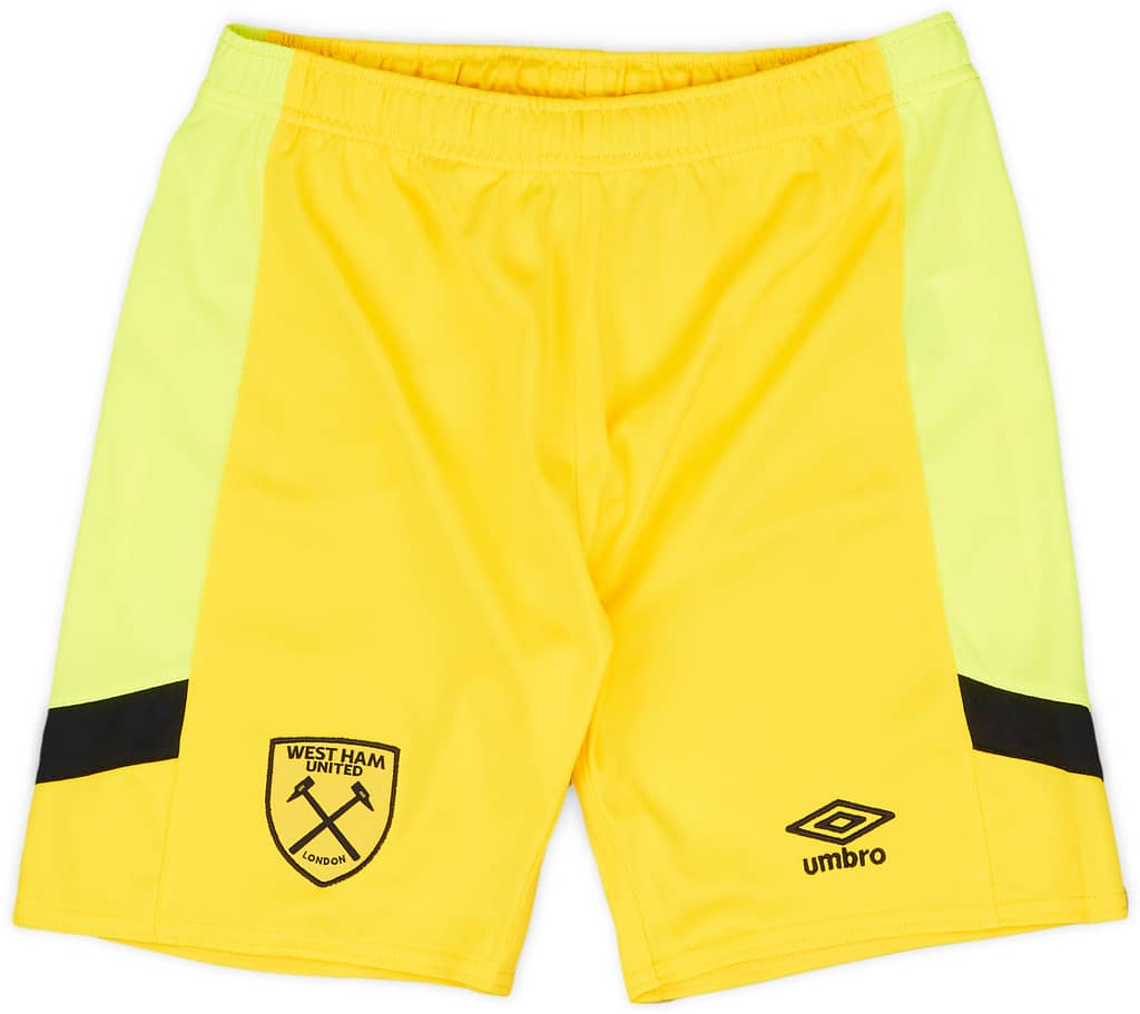 2023-24 West Ham GK Away Shorts - As New - (M.Kids)