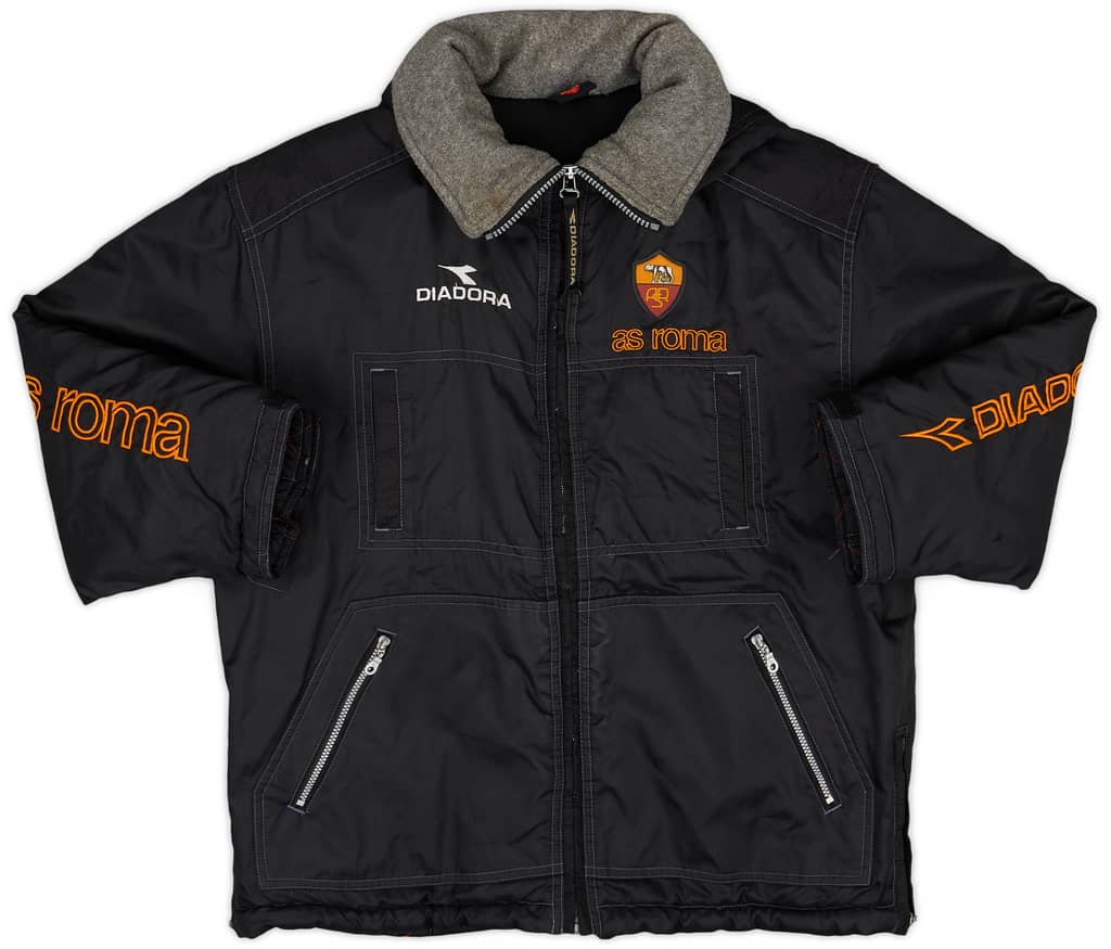 1999-00 Roma Diadora Padded Bench Coat - 9/10 - (S)