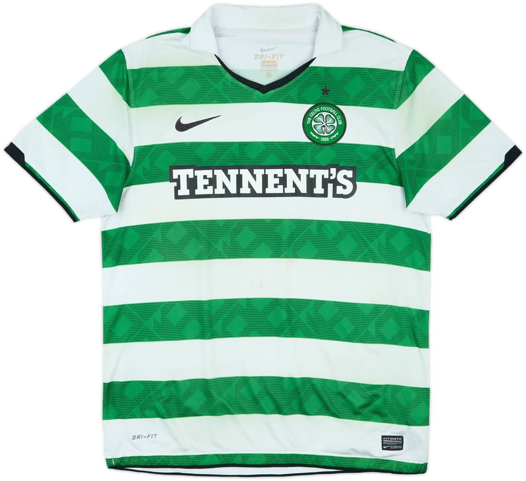 2010-12 Celtic Home Shirt - 4/10 - (L)