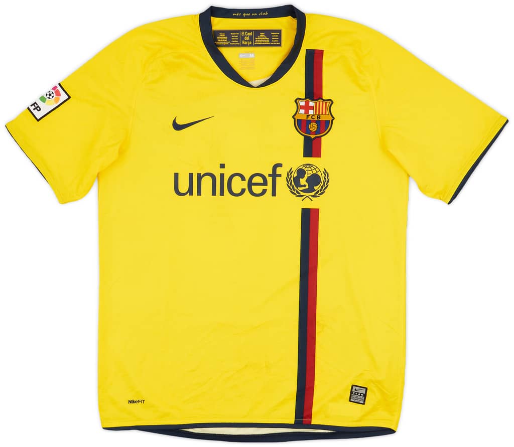 2008-10 Barcelona Away Shirt Messi #10 - 7/10 - (M)