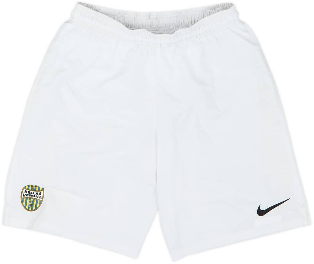 2017-18 Hellas Verona Home Shorts - 7/10 - (M)
