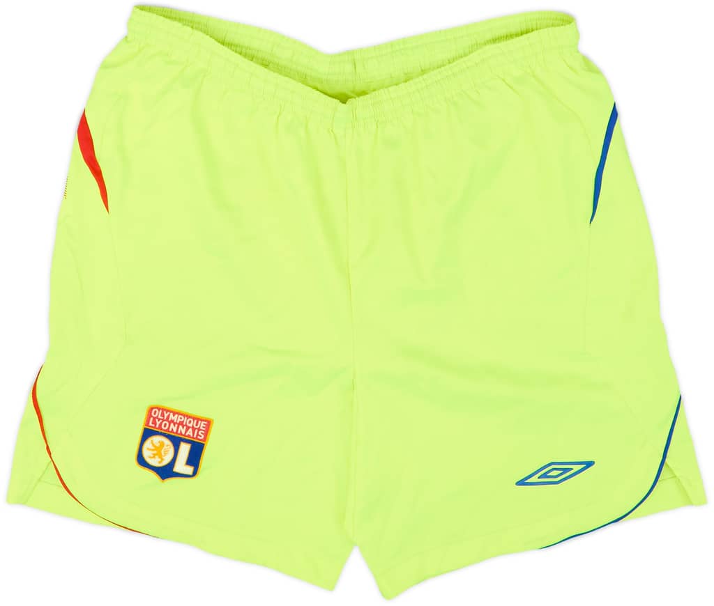 2008-09 Lyon Umbro Away Shorts - 8/10 - (L)