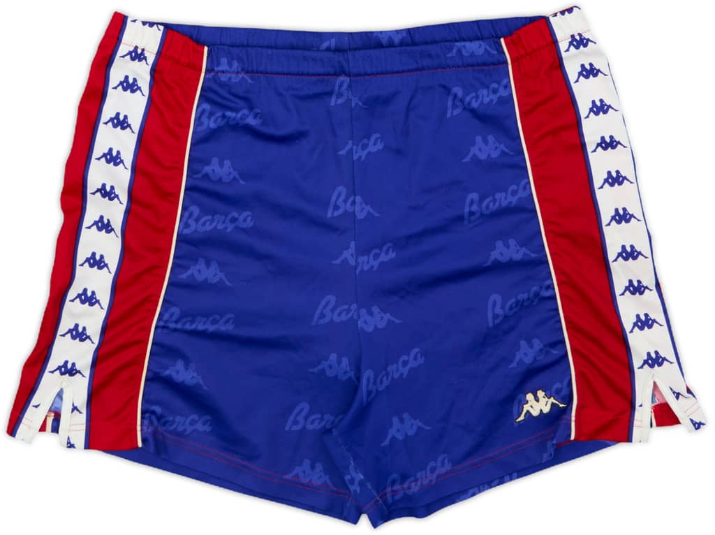1995-97 Barcelona Home Shorts - 8/10 - (L)