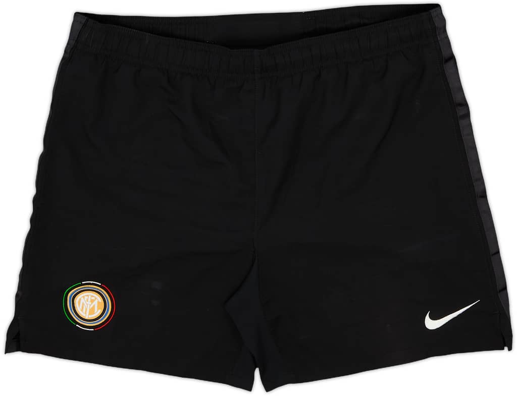 2009-10 Inter Milan Home Shorts - 7/10 - (S)