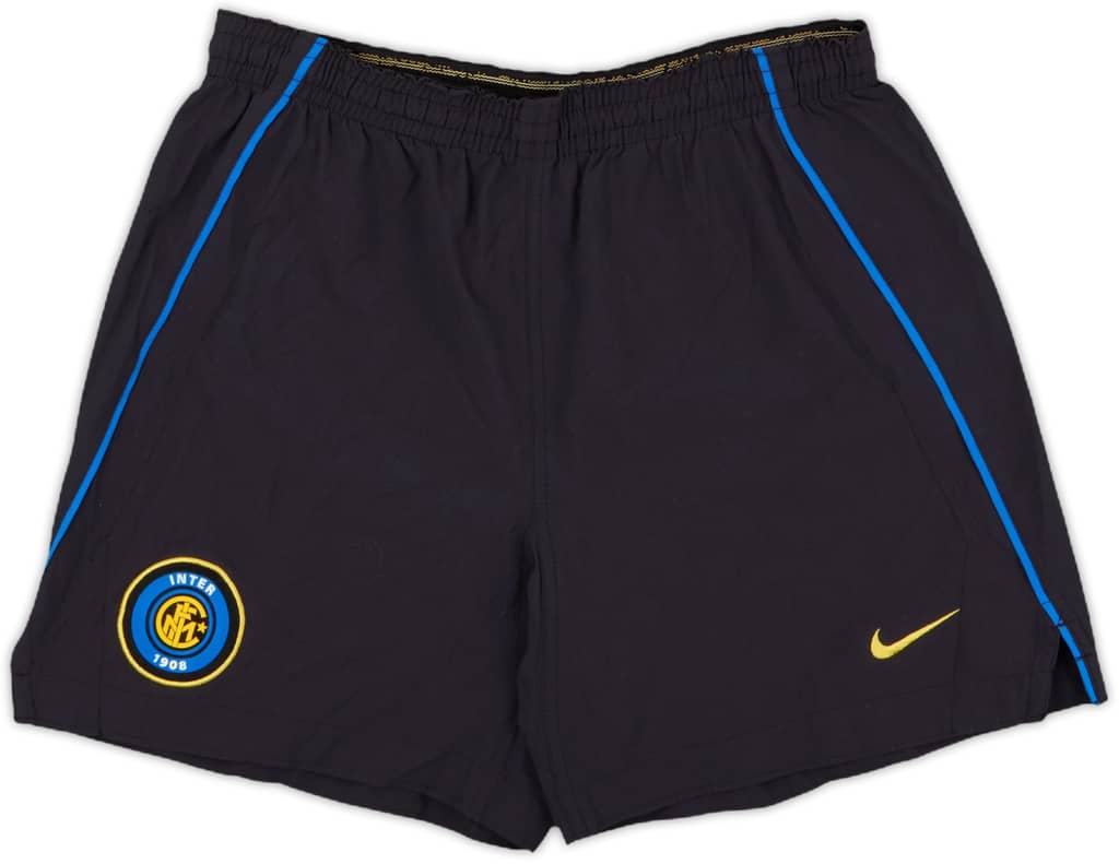 2000-01 Inter Milan Home Shorts - 10/10 - (XL.Boys)