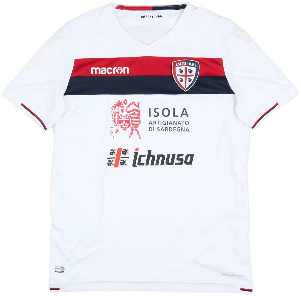 Camiseta de visitante del Cagliari 2017-18 - 5/10 - (L)