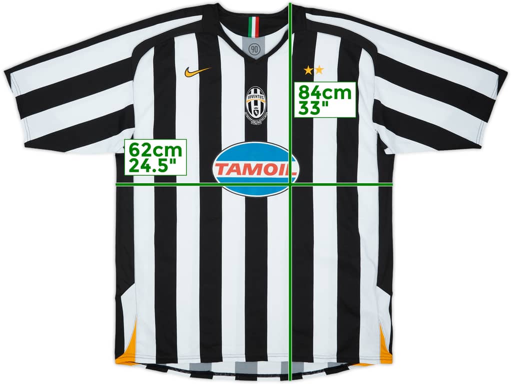 2005-06 Juventus Home Shirt - 8/10 - (XXL)