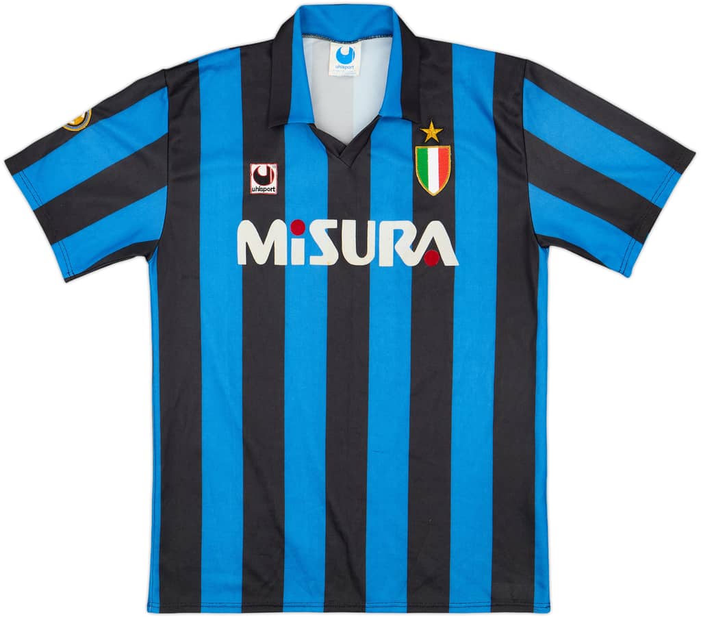 1989-90 Inter Milan Home Shirt #9 - 6/10 - (L)