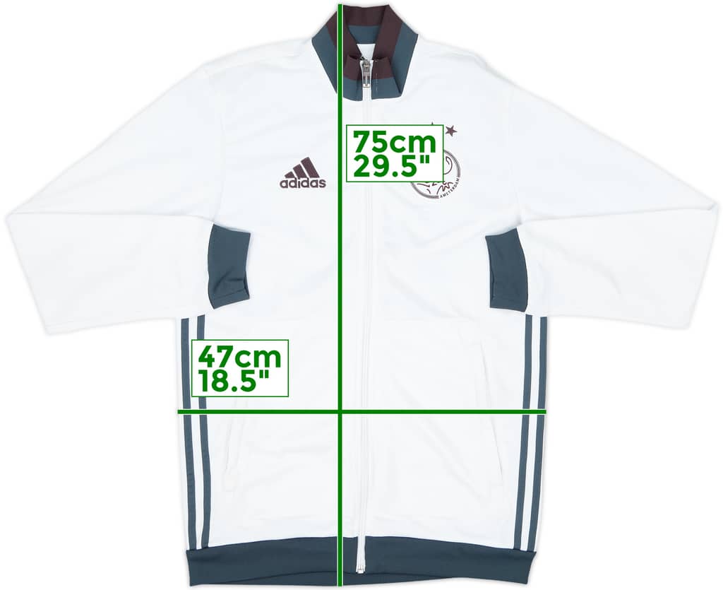 2016-17 Ajax adidas Track Jacket - 8/10 - (S)