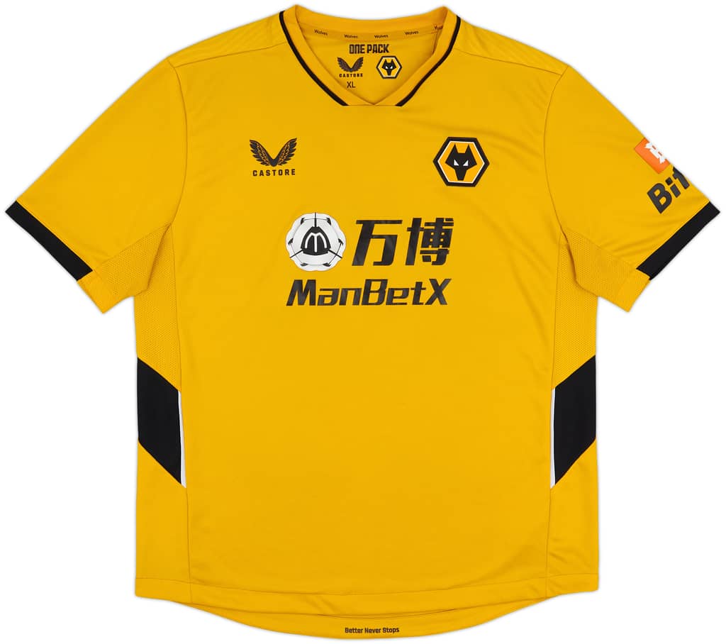 2021-22 Wolves Home Shirt - 5/10 - (XL)