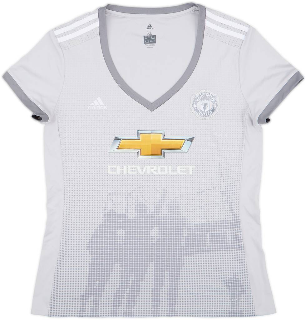 2017-18 Manchester United Third Shirt - 10/10 - (Women's XL)