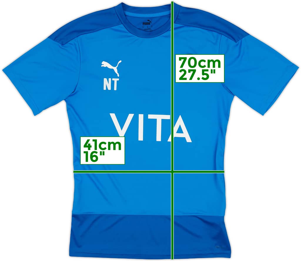 2020-21 Stockport County Staff Issue Puma Training Shirt NT - 7/10 - (M)