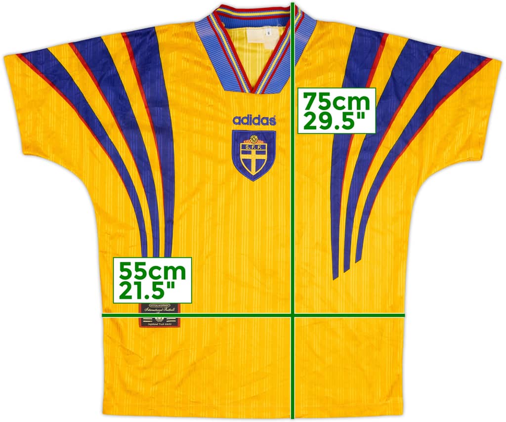 1997 Sweden Home Shirt - 9/10 - (L)