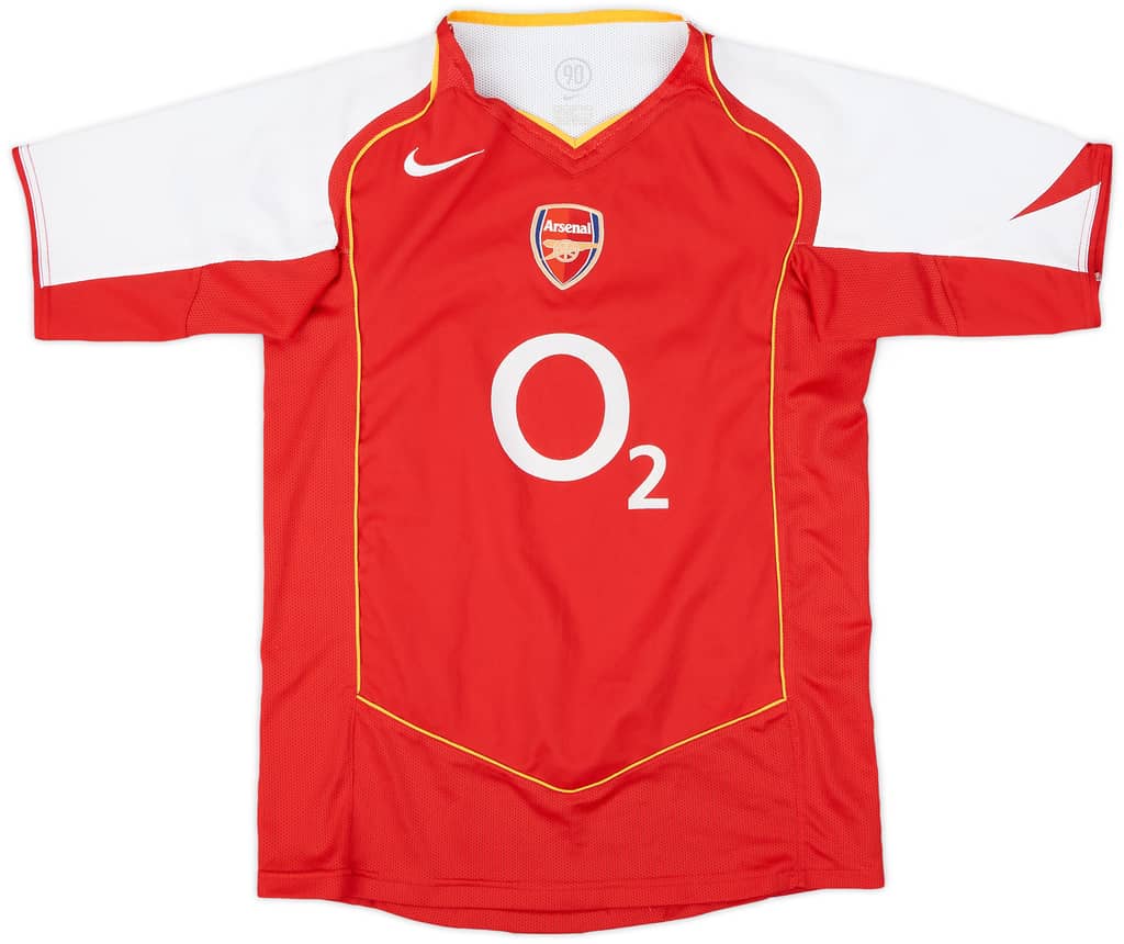 2004-05 Arsenal Home Shirt - 8/10 - (XL.Boys)