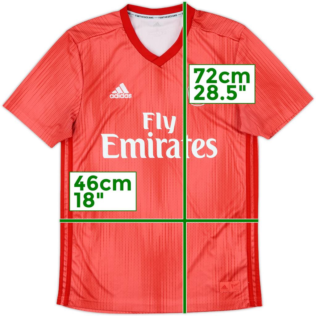 2018-19 Real Madrid Third Shirt - 10/10 - (S)