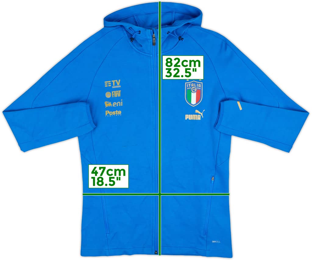 2022-23 Italy Puma Hooded Track Jacket - 5/10 - (L)