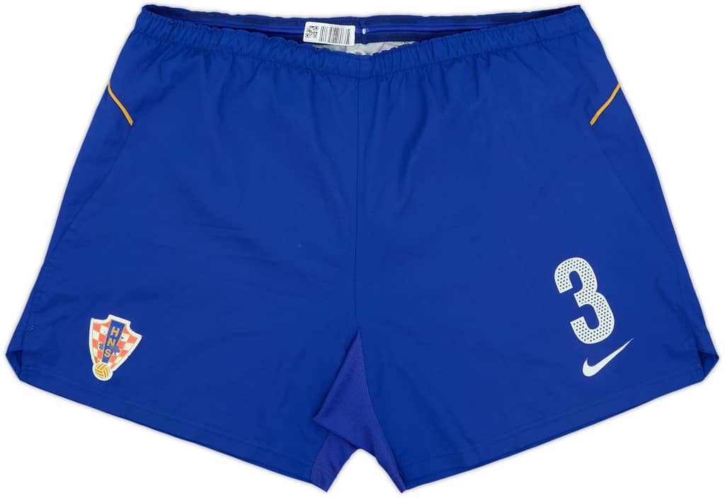 2004-06 Croatia Player Issue Away Shorts #3 - 6/10 - (XL)