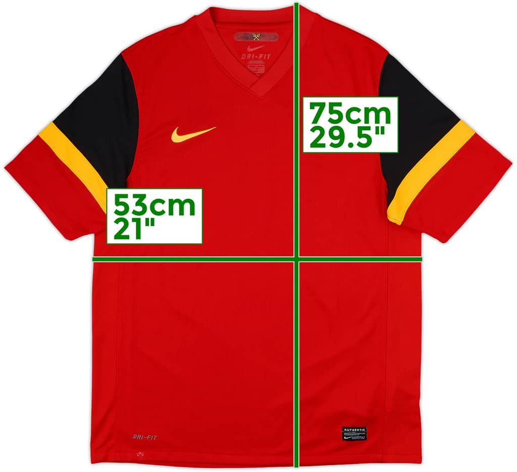 2010 Belgium Prototype Home Shirt - 8/10 - (M)