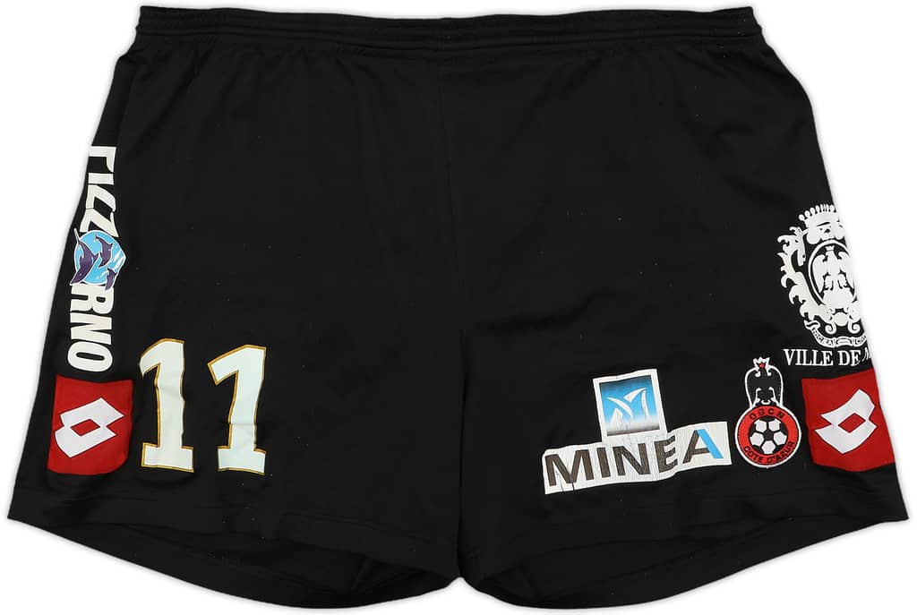 2001-02 Nice Player Issue Home Shorts #11 - 5/10 - (XL)