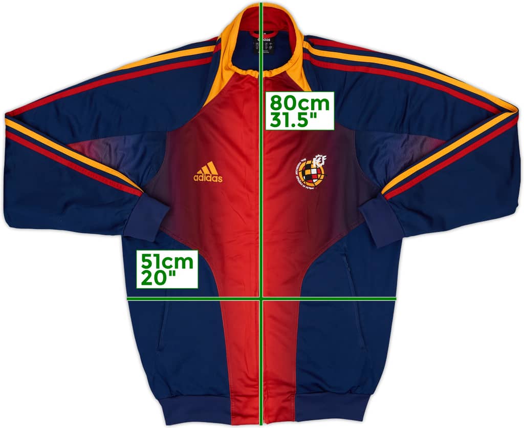 2004-06 Spain adidas Track Jacket - 8/10 - (S)