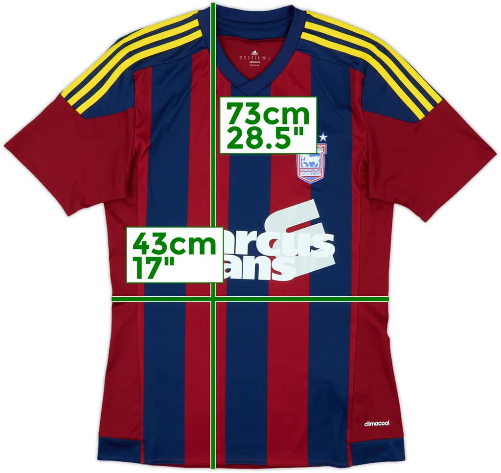 2015-16 Ipswich Away Shirt - 8/10 - (S)