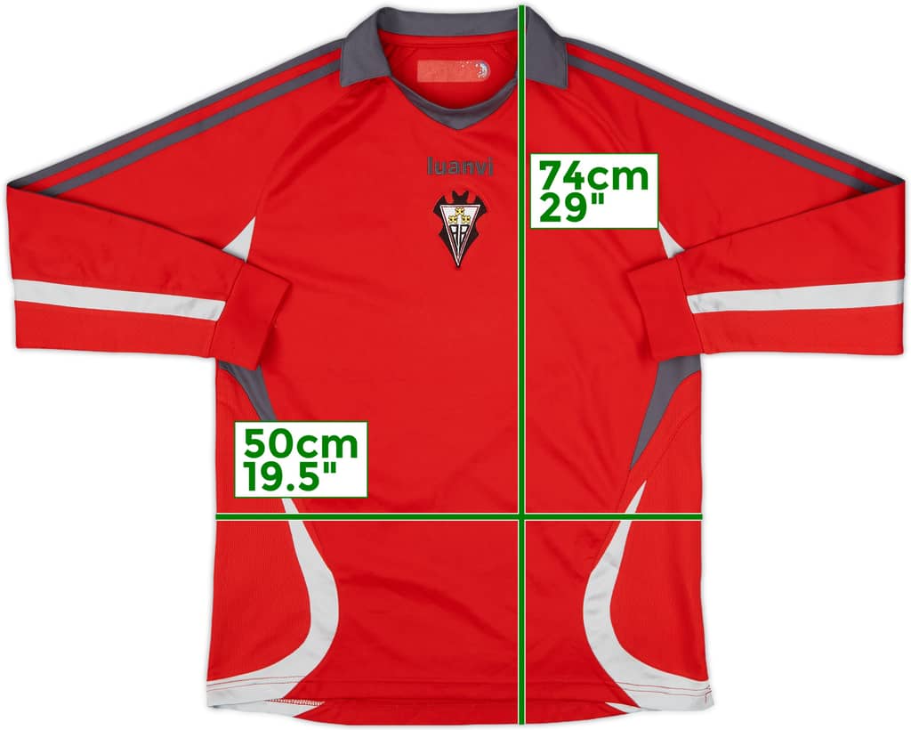 2008-09 Albacete Away L/S Shirt - 7/10 - (M)