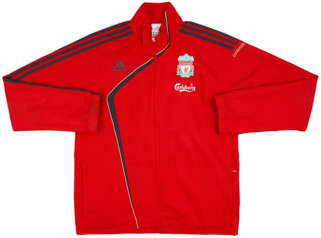 2009-10 Liverpool adidas Track Jacket - 7/10 - (L)
