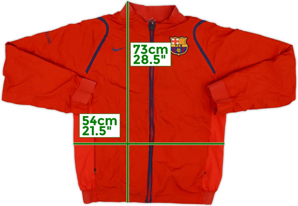 2006-07 Barcelona Nike Track Jacket - 8/10 - (L)