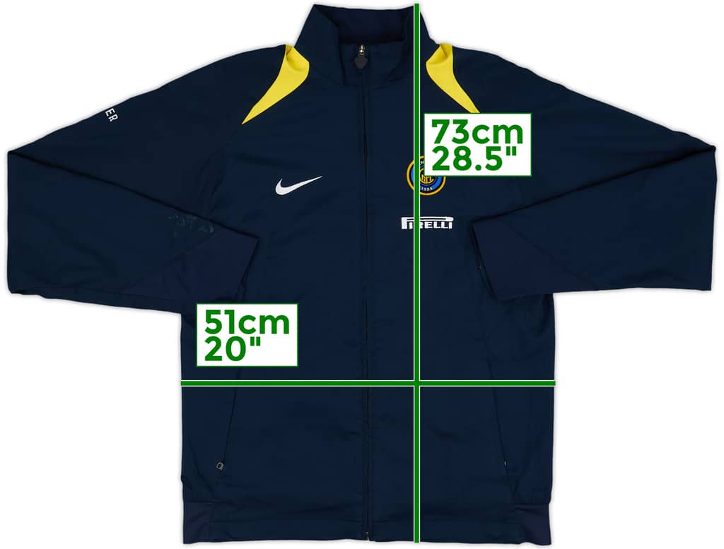 2005-06 Inter Milan Nike Track Jacket - 8/10 - (S)