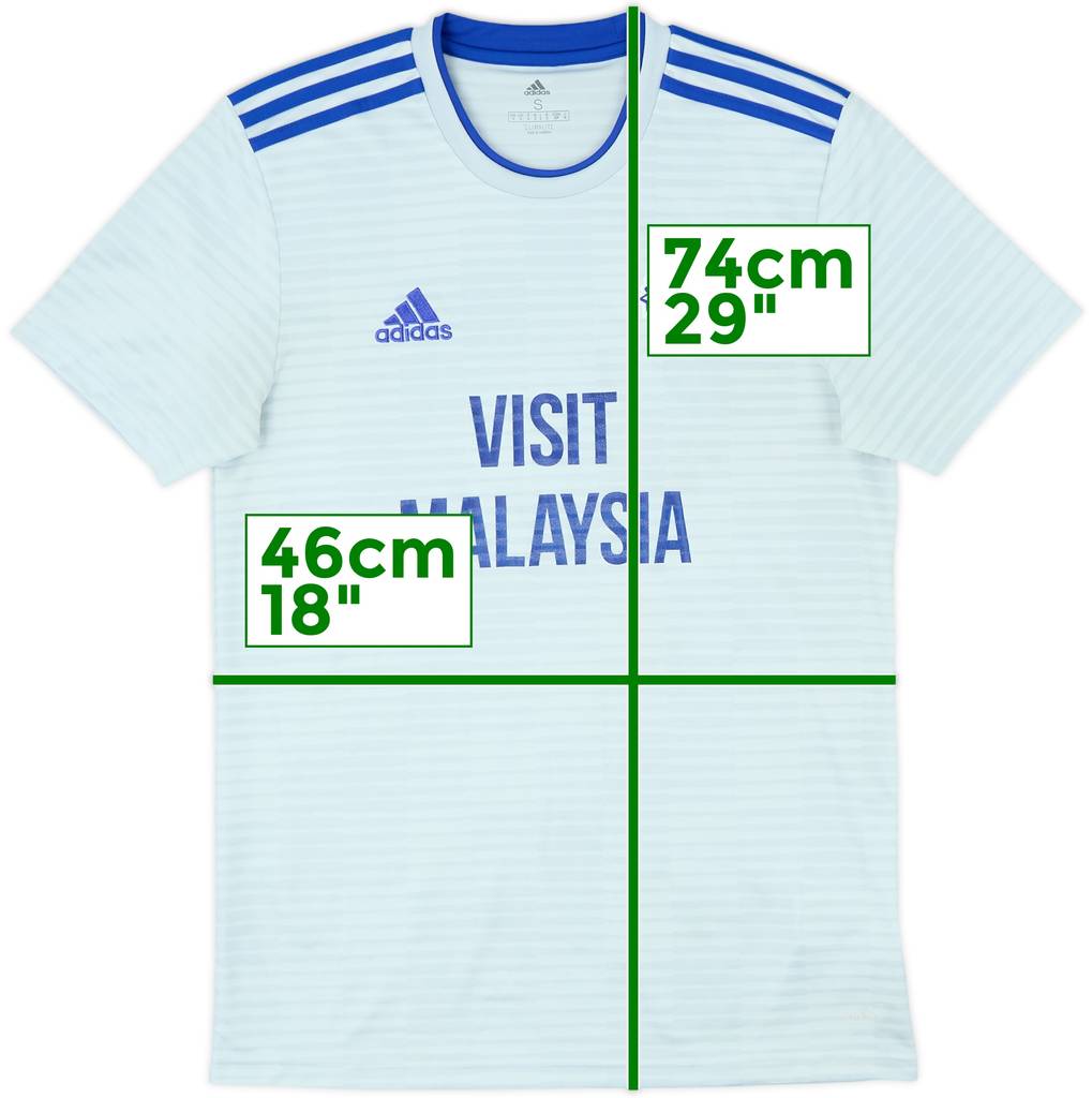 2018-19 Cardiff City Away Shirt - 7/10 - (S)
