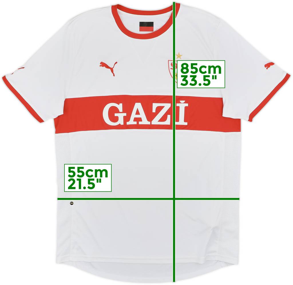 2011-12 Stuttgart Home Shirt - 7/10 - (XL)