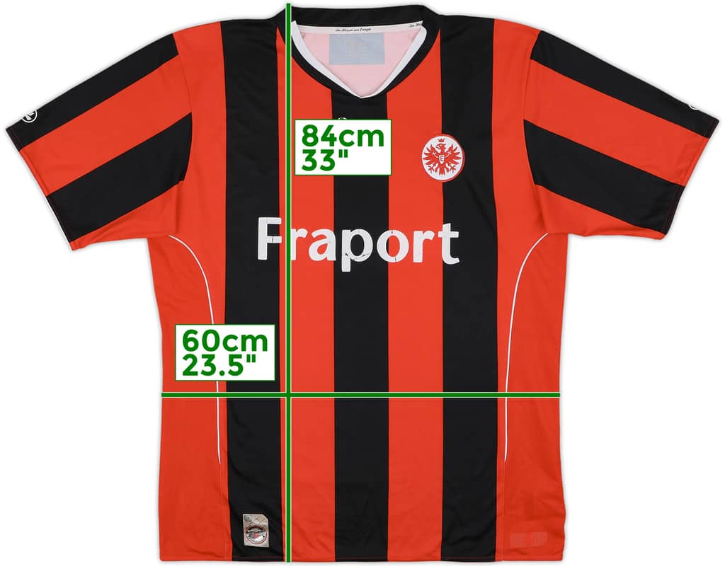 2010-12 Eintracht Frankfurt Home Shirt - 5/10 - (XL)