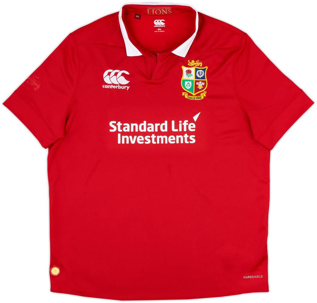 2017 British & Irish Lions Rugby Home Shirt - 9/10 - (XXL)
