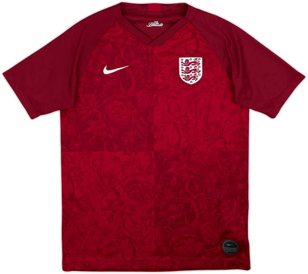 2019 England Lionesses Away Shirt - 9/10 - (XL.Boys)