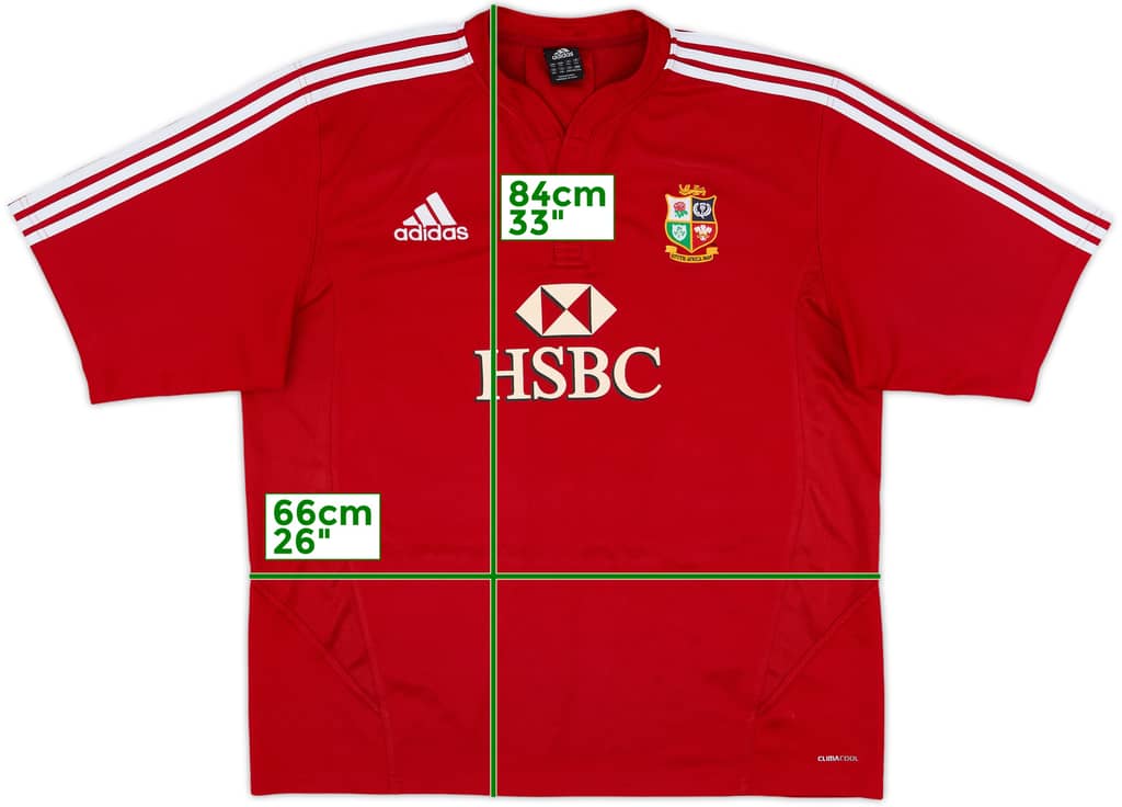 2009 British & Irish Lions Rugby 'South Africa Tour' Shirt - 8/10 - (XXL)