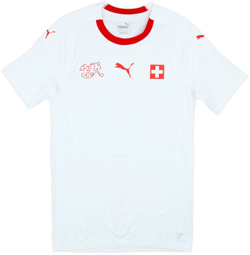 2018-20 Switzerland Authentic Away Shirt - 8/10 - (XL)