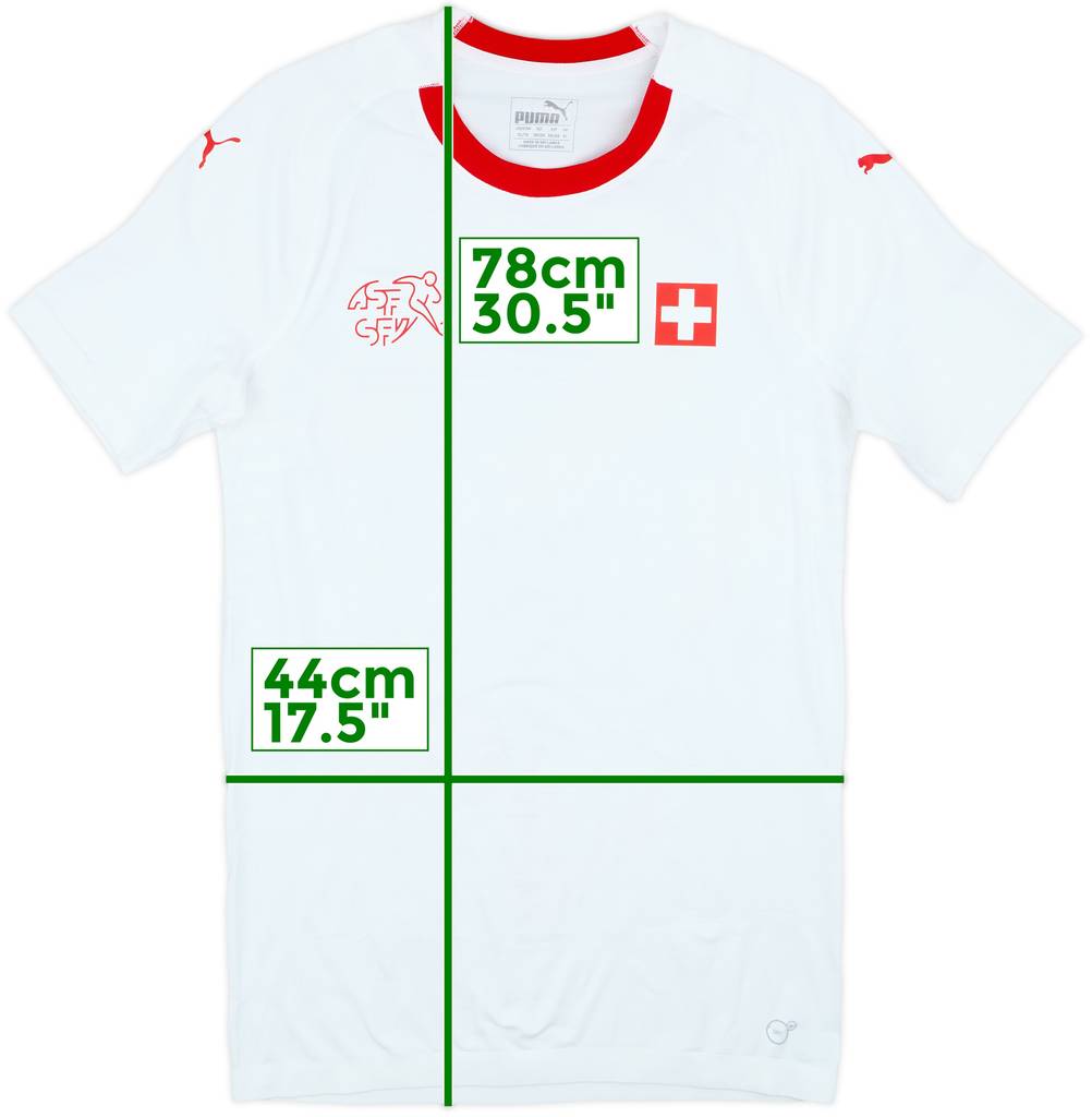 2018-20 Switzerland Authentic Away Shirt - 8/10 - (XL)