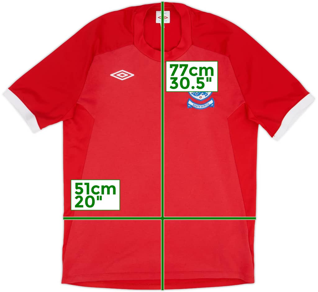 2010-11 England 'South Africa' Away Shirt - 5/10 - (L)