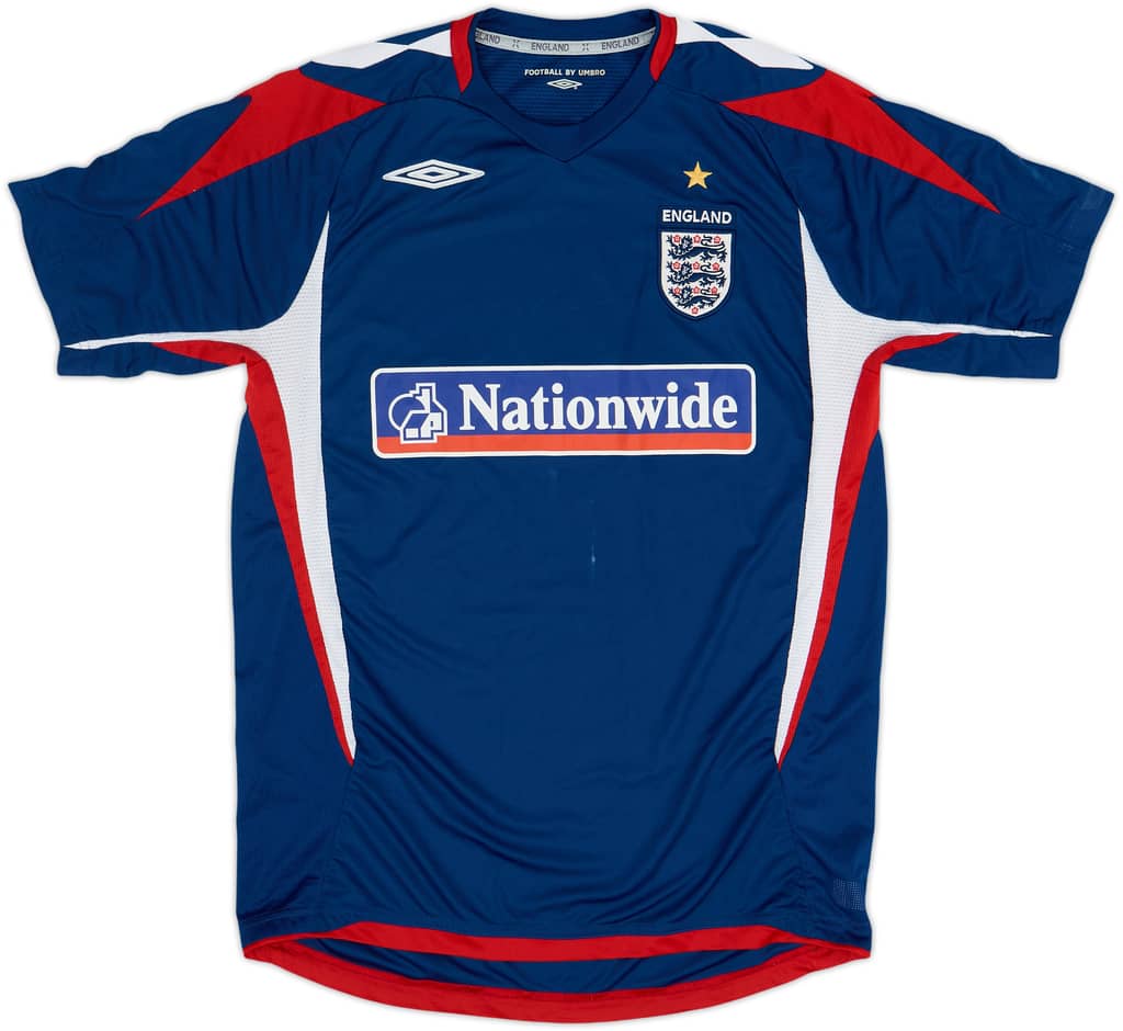 2005-06 England Umbro Training Shirt - 8/10 - (S)