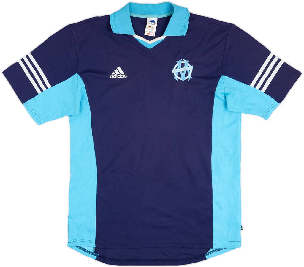 2000-01 Olympique Marseille adidas Training Shirt - 5/10 - (M)