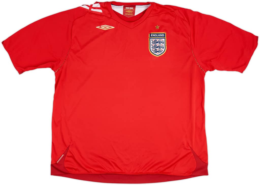 2006-08 England Away Shirt - 4/10 - (3XL)