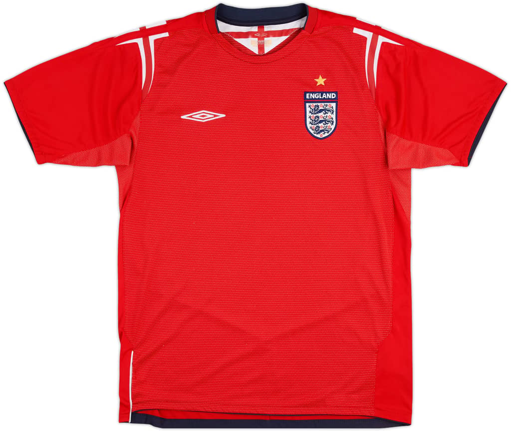 2004-06 England Away Shirt - 4/10 - (M)